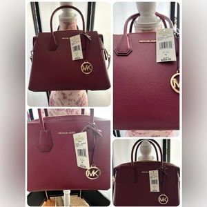 Michael Kors Mulberry Leather Satchel